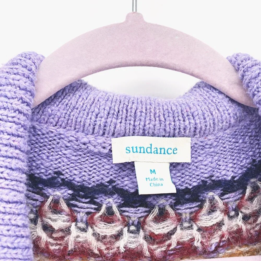 Sundance Calder Fair Isle Collar Sweater - Picture 4 of 11